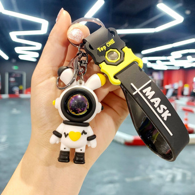 2022 noul lanț de chei cu desene animate Cadouri perfecte PVC în formă de urs Suport rafinat pentru breloc pentru zilnic Accesorii pentru bijuterii auto Cadou Prieten