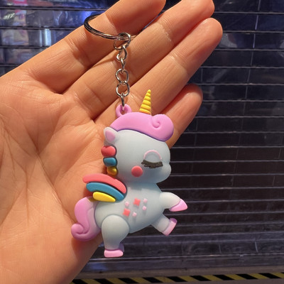 2022 noul lanț de chei cu desene animate Cadouri perfecte PVC în formă de urs Suport rafinat pentru breloc pentru zilnic Accesorii pentru bijuterii auto Cadou Prieten