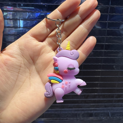 2022 noul lanț de chei cu desene animate Cadouri perfecte PVC în formă de urs Suport rafinat pentru breloc pentru zilnic Accesorii pentru bijuterii auto Cadou Prieten