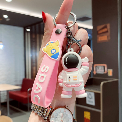 2022 noul lanț de chei cu desene animate Cadouri perfecte PVC în formă de urs Suport rafinat pentru breloc pentru zilnic Accesorii pentru bijuterii auto Cadou Prieten