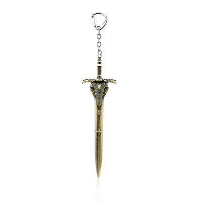 Játék Dark Souls kulcstartó Sun Knight Shield Ornstein Artorias Sword Smough Hammer kulcstartó Elden Ring medál Cosplay ékszer