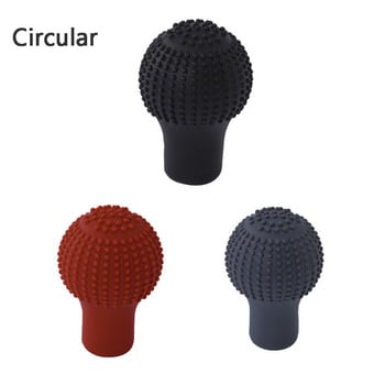 ZD 1Pc Car Silicone Gear Shift Head Cover for Jeep renegade wrangler Mercedes w203 w211 w204 Fiat 500 ducato Buick Accessories