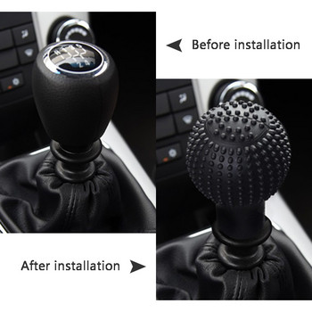 ZD 1Pc Car Silicone Gear Shift Head Cover for Jeep renegade wrangler Mercedes w203 w211 w204 Fiat 500 ducato Buick Accessories