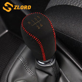 Bőr fogaskerék nyakörvek Hyundai Elantra GT Accent Solaris Avante MD I30 MT 5 6 sebességes autó váltógomb védőtokhoz