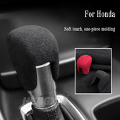 Autocolante pentru capacul butonului schimbătorului de viteze autocolante, ornamente de protecție, autocolant pentru Honda Crider Inspire Accord 10th, piele de căprioară, accesorii de interior