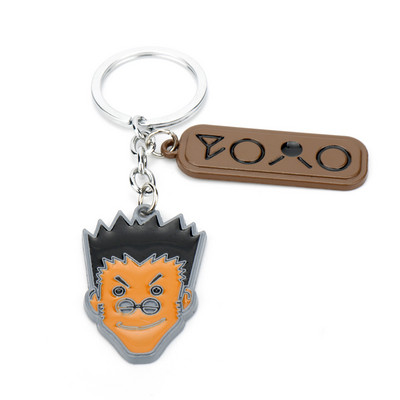 Nou Anime Hunter x Hunter Breloc Metal Dog Tag Breloc Suport Inel Bărbați Cadou Bijuterii Choker Chaveiro Pandantiv Porte Clef Kolye