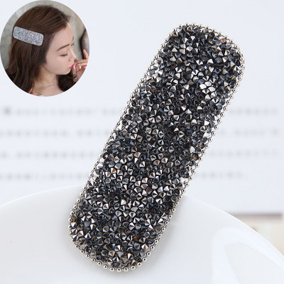 Agrafe de păr pentru femei Accesorii de bijuterii pentru fete Moda picătură lungă de apă dreptunghiulară Ace de păr Ornamente clemă coreeană Articole pentru cap