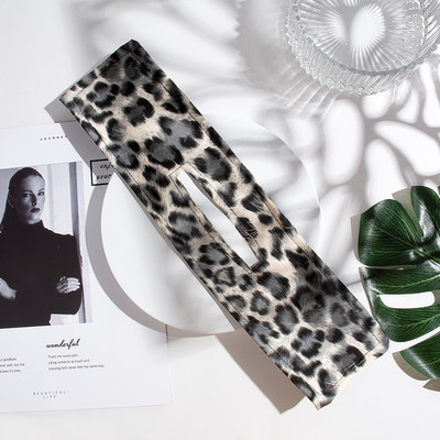 Trend Long Magic Twist Papion Instrument de styling pentru agrafă Benzile de păr cu imprimare florală Suport pentru coadă de cal mare Accesorii de păr pentru femei