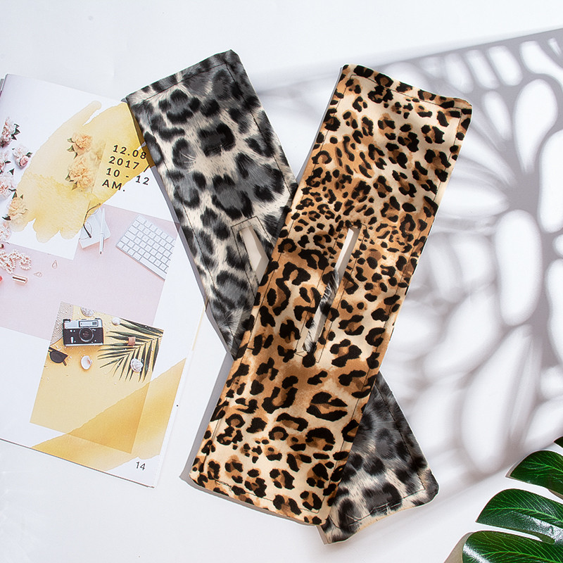 Trend Long Magic Twist Papion Instrument de styling pentru agrafă Benzile de păr cu imprimare florală Suport pentru coadă de cal mare Accesorii de păr pentru femei