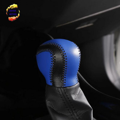 Manșon din piele pentru schimbător de viteze, cusut manual, capac pentru ghidon, stil auto pentru Toyota C-HR 2017 2018 Accesorii auto