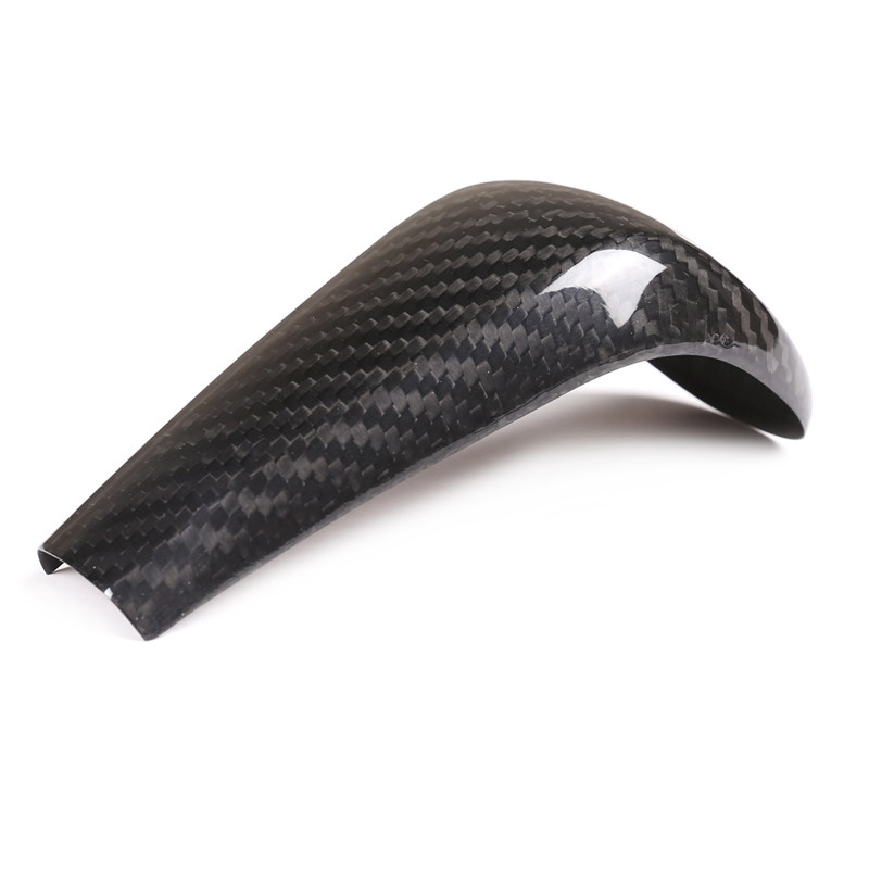 Αυτοκόλλητο διακοσμητικό κάλυμμα κεφαλής πόμολο αλλαγής ταχυτήτων αυτοκινήτου από ανθρακονήματα Διακοσμητικό εσωτερικό για αξεσουάρ αυτοκινήτου BMW E90 E92 E93 E87 X1 E84