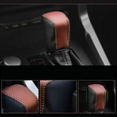 Capac butonului schimbătorului de viteze din piele Nappa Pentru capacul mașinii LEXUS NX pe butonul butonului schimbătorului de viteze capacul butonului cutiei de viteze husa schimbătorului de viteze ppc