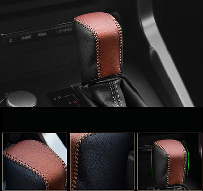 Capac butonului schimbătorului de viteze din piele Nappa Pentru capacul mașinii LEXUS NX pe butonul butonului schimbătorului de viteze capacul butonului cutiei de viteze husa schimbătorului de viteze ppc