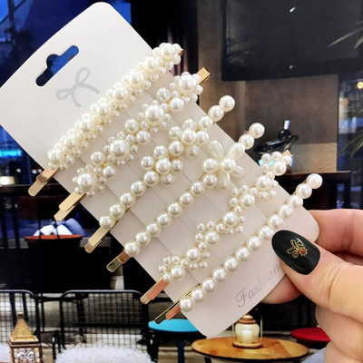 6 bucăți moda perle flori chinezești agrafe de păr ace pentru fete accesorii de păr dulci accesorii de păr femei 2021