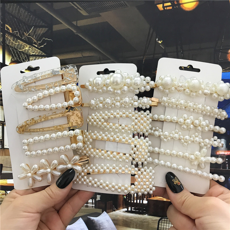 6 bucăți moda perle flori chinezești agrafe de păr ace pentru fete accesorii de păr dulci accesorii de păr femei 2021