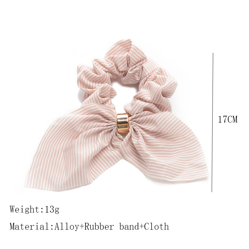 Reducere la modă, accesorii de păr pentru femei, cu imprimeu în dungi, suport pentru coadă de cal din cauciuc elastic, cravate de păr groase, benzi de cauciuc 2020