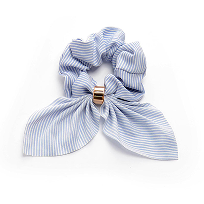 Reducere la modă, accesorii de păr pentru femei, cu imprimeu în dungi, suport pentru coadă de cal din cauciuc elastic, cravate de păr groase, benzi de cauciuc 2020