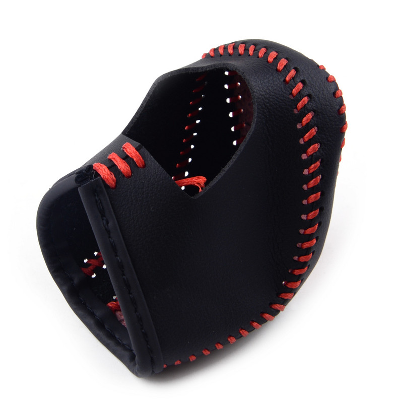 CITALL Car Roșu Negru PU Gear Shift Holster Cover frâna de mână Trim Accesorii potrivite pentru Toyota Camry 2018