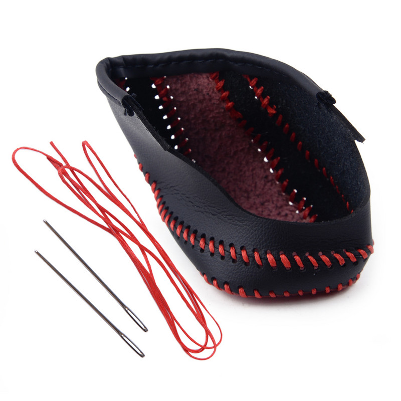 CITALL Car Roșu Negru PU Gear Shift Holster Cover frâna de mână Trim Accesorii potrivite pentru Toyota Camry 2018