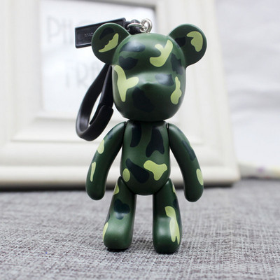 Artizanat manual DIY cu stras Bomgom ciucuri Cartoon Popobe Gloomy Bear Breloc drăguț geantă Charm Holder Cartoon rășină breloc