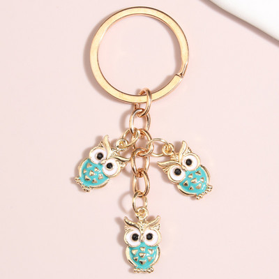 Breloc drăguț Owl Star Breloc Chei Night Owl Breloc Animal Cadouri pentru femei Bărbați Accesoriu geantă Chei de mașină Bijuterii lucrate manual