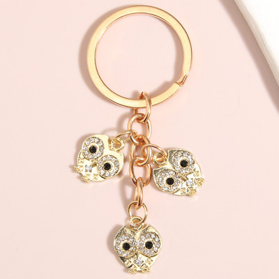 Breloc drăguț Owl Star Breloc Chei Night Owl Breloc Animal Cadouri pentru femei Bărbați Accesoriu geantă Chei de mașină Bijuterii lucrate manual