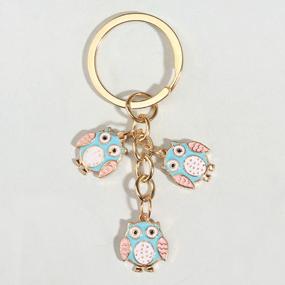 Breloc drăguț Owl Star Breloc Chei Night Owl Breloc Animal Cadouri pentru femei Bărbați Accesoriu geantă Chei de mașină Bijuterii lucrate manual