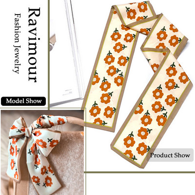 28 de modele Bentite lungi Accesorii pentru păr la modă pentru femei Esarfă Panglici Suport pentru coadă de cal Bandană cu mai multe utilizări Bandană pentru fete