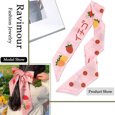 28 de modele Bentite lungi Accesorii pentru păr la modă pentru femei Esarfă Panglici Suport pentru coadă de cal Bandană cu mai multe utilizări Bandană pentru fete