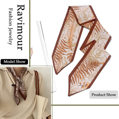 28 de modele Bentite lungi Accesorii pentru păr la modă pentru femei Esarfă Panglici Suport pentru coadă de cal Bandană cu mai multe utilizări Bandană pentru fete