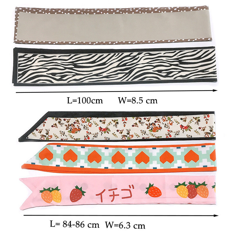 28 de modele Bentite lungi Accesorii pentru păr la modă pentru femei Esarfă Panglici Suport pentru coadă de cal Bandană cu mai multe utilizări Bandană pentru fete