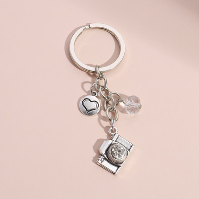 1PC Earth Airplane Ключодържатели Без значение къде Висулка Пътуващ ключодържател Приятелство Най-добър приятел Бижута Diy Ръчно изработени