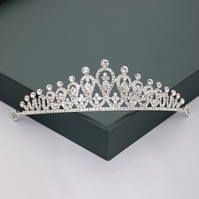 Auriu, argintiu, diademe și coroane, pentru nuntă, petrecere, perle de cristal, diademe, strasuri, ornamente pentru cap, accesorii de modă