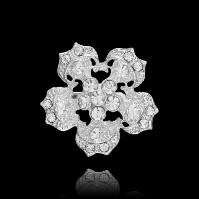 Ace pentru broșă cu flori de cristal pentru femei, broșe cu flori de un albastru intens, pentru plante, insigna elegantă, bijuterii, broșă pentru petrecere de nuntă, cadouri de petrecere