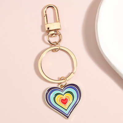 Breloc cu nor curcubeu drăguț Smile Face Breloc emailat Breloc pentru femei, fete, accesoriu pentru geantă, bricolaj, bijuterii lucrate manual, cadouri
