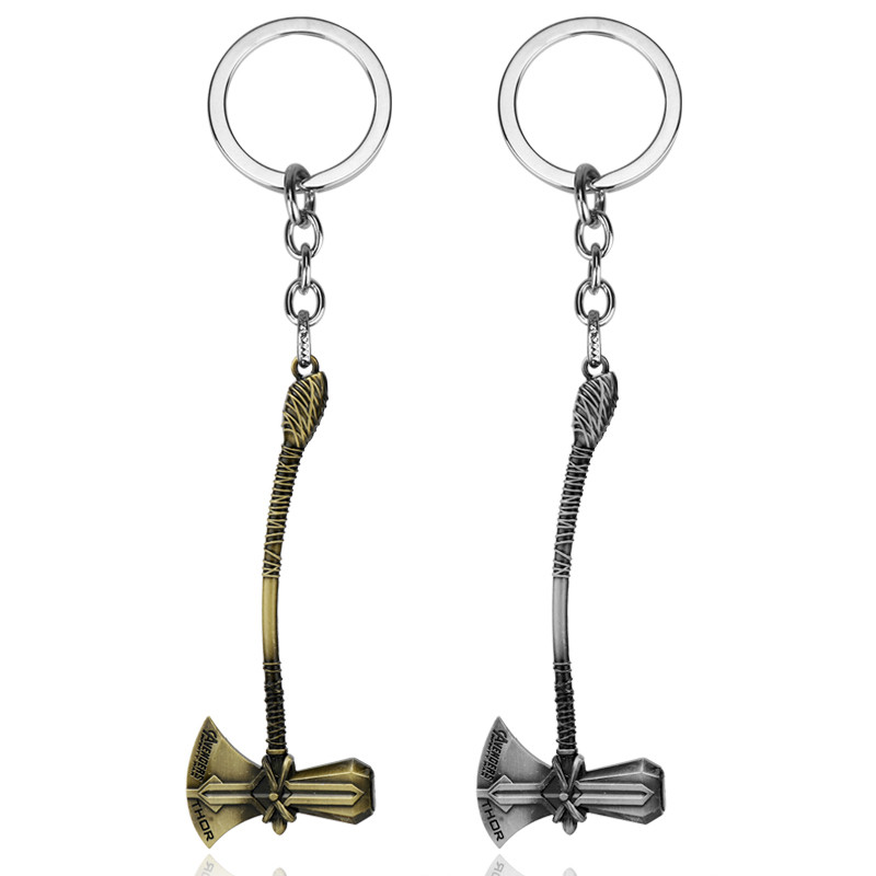 God of War 4 Leviathan Kratos Shield Ice Axe Breloc Infinity War Stormbreaker Axe Hammer Tomahawk Steel Breloc cadou