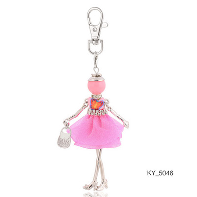 Breloc pentru femei de modă, breloc de metal, breloc nou, pentru doamnă, bijuterii, cadou drăguț, pandantiv pentru genți la modă pentru femei.