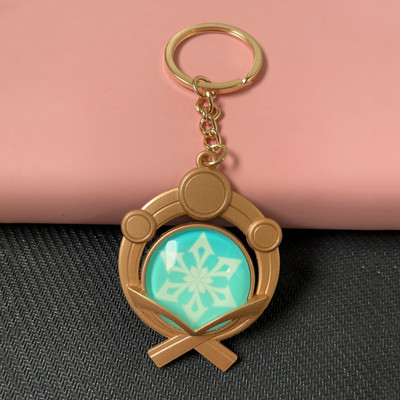 Joc Genshin Impact Vision Lnazuma Ganyu Keqing Wendi Xiao Breloc Luminous 7 Elemente Arme Ochiul lui Dumnezeu Original Toy Breloc