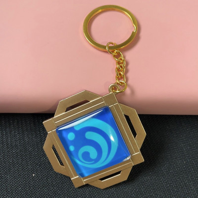 Joc Genshin Impact Vision Lnazuma Ganyu Keqing Wendi Xiao Breloc Luminous 7 Elemente Arme Ochiul lui Dumnezeu Original Toy Breloc