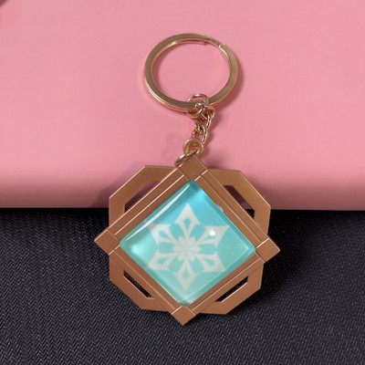 Joc Genshin Impact Vision Lnazuma Ganyu Keqing Wendi Xiao Breloc Luminous 7 Elemente Arme Ochiul lui Dumnezeu Original Toy Breloc