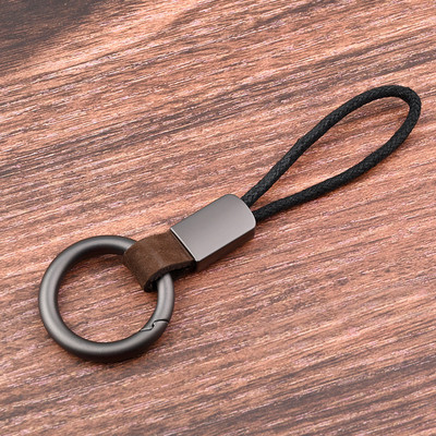Brelocuri din piele naturală Breloc cu șnur simplu Bărbați Femei Suport cheie mașină Capac cheie Breloc auto Accesorii Cadouri