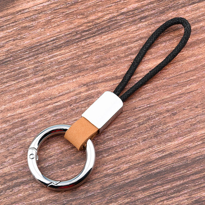Brelocuri din piele naturală Breloc cu șnur simplu Bărbați Femei Suport cheie mașină Capac cheie Breloc auto Accesorii Cadouri