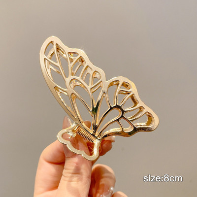 Nou 2022 Agrafă mare de păr cu perle pentru femei, metal, aur, argint, accesorii de păr, bijuterii de păr din Coreea, agrafe mari, gheare