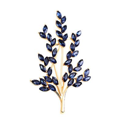 Búzafül virág kristály brossok csokor új női melltű ékszer kiegészítők ajándék broche De Flores