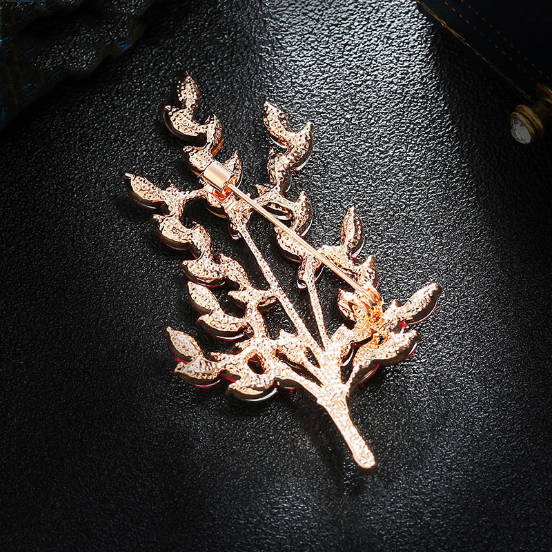 Búzafül virág kristály brossok csokor új női melltű ékszer kiegészítők ajándék broche De Flores