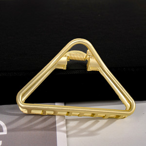 Tendință Geometrie Accesorii pentru păr Femei Agrafă pentru gheare de păr Aur Argintiu Punk Metal Simulare Perlă Big Jaw Crab Articole pentru cap Bijuterii 2022