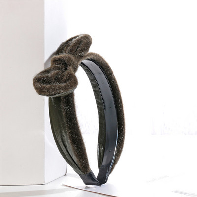 Benzile de păr din catifea Cercete de diademă pentru femei pentru fete Accesorii de păr drăguțe Coreeană cu fundă mare dinți Benzi de pieptene Bijuterii pentru petrecere cu ridicata