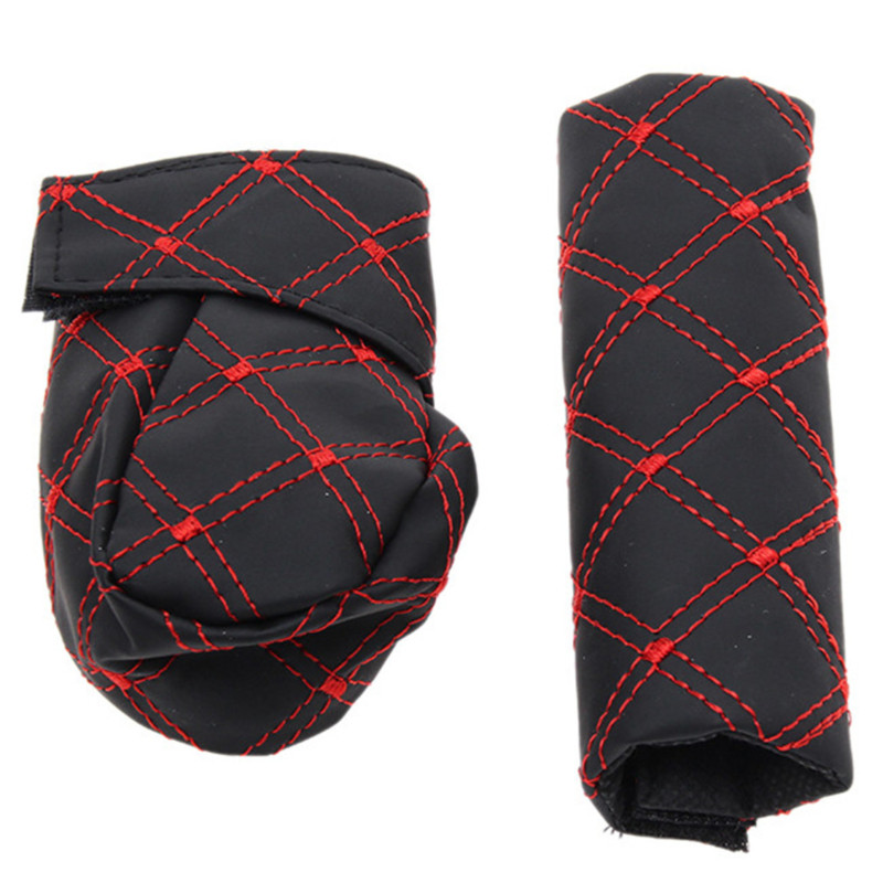 Piese auto Capac de protecție a capului de viteză Husă anti-alunecare, care absoarbe transpirația, piele artificială pentru mașină.