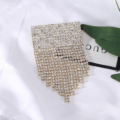 Dmari Luksuslikud Ehted Rhinestone pika lõngaga Tutt Prossid Korea moodne kikilips revääritihvt Naistele Rõivad Aksessuaarid