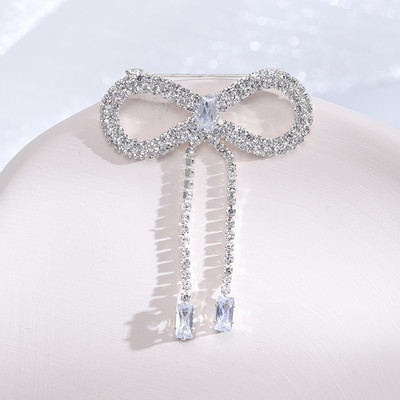 Dmari Luksuslikud Ehted Rhinestone pika lõngaga Tutt Prossid Korea moodne kikilips revääritihvt Naistele Rõivad Aksessuaarid